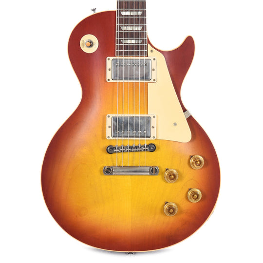 Gibson Custom Shop 1958 Les Paul Standard Reissue Washed Cherry Sunburst VOS Electric Guitars / Solid Body