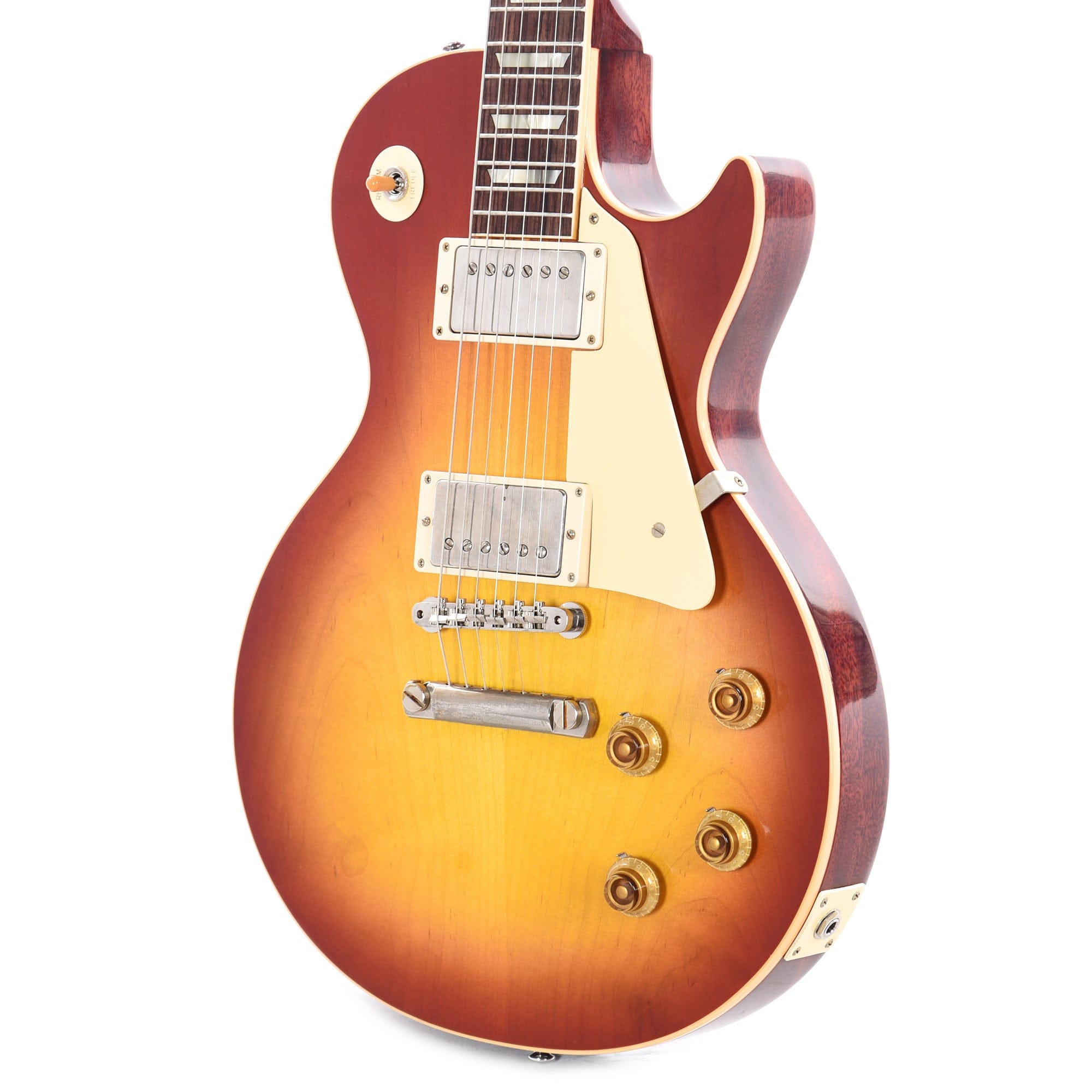 Gibson Custom Shop 1958 Les Paul Standard Reissue Washed Cherry Sunburst VOS Electric Guitars / Solid Body