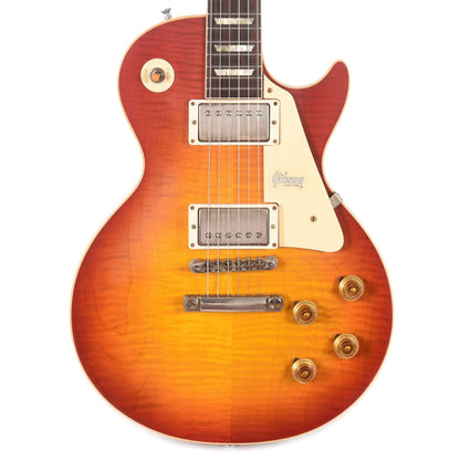 Gibson Custom Shop 1958 Les Paul Standard Reissue Washed Cherry Sunburst VOS Electric Guitars / Solid Body