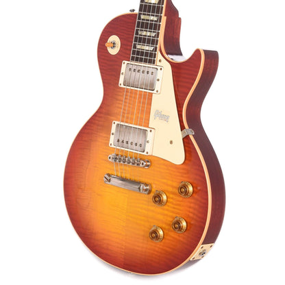 Gibson Custom Shop 1958 Les Paul Standard Reissue Washed Cherry Sunburst VOS Electric Guitars / Solid Body