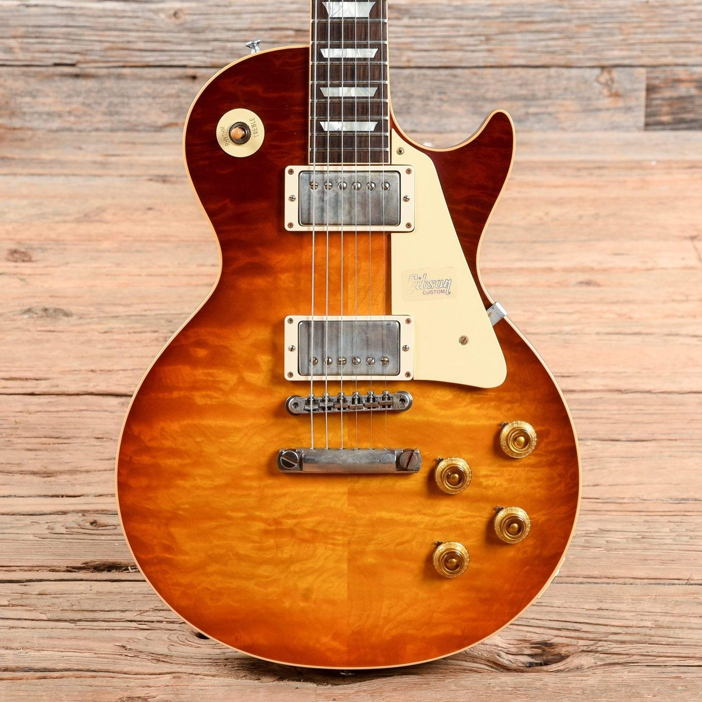 Gibson Custom Shop 1959 Les Paul Standard Figured Red Sky Fade VOS 2018 Electric Guitars / Solid Body