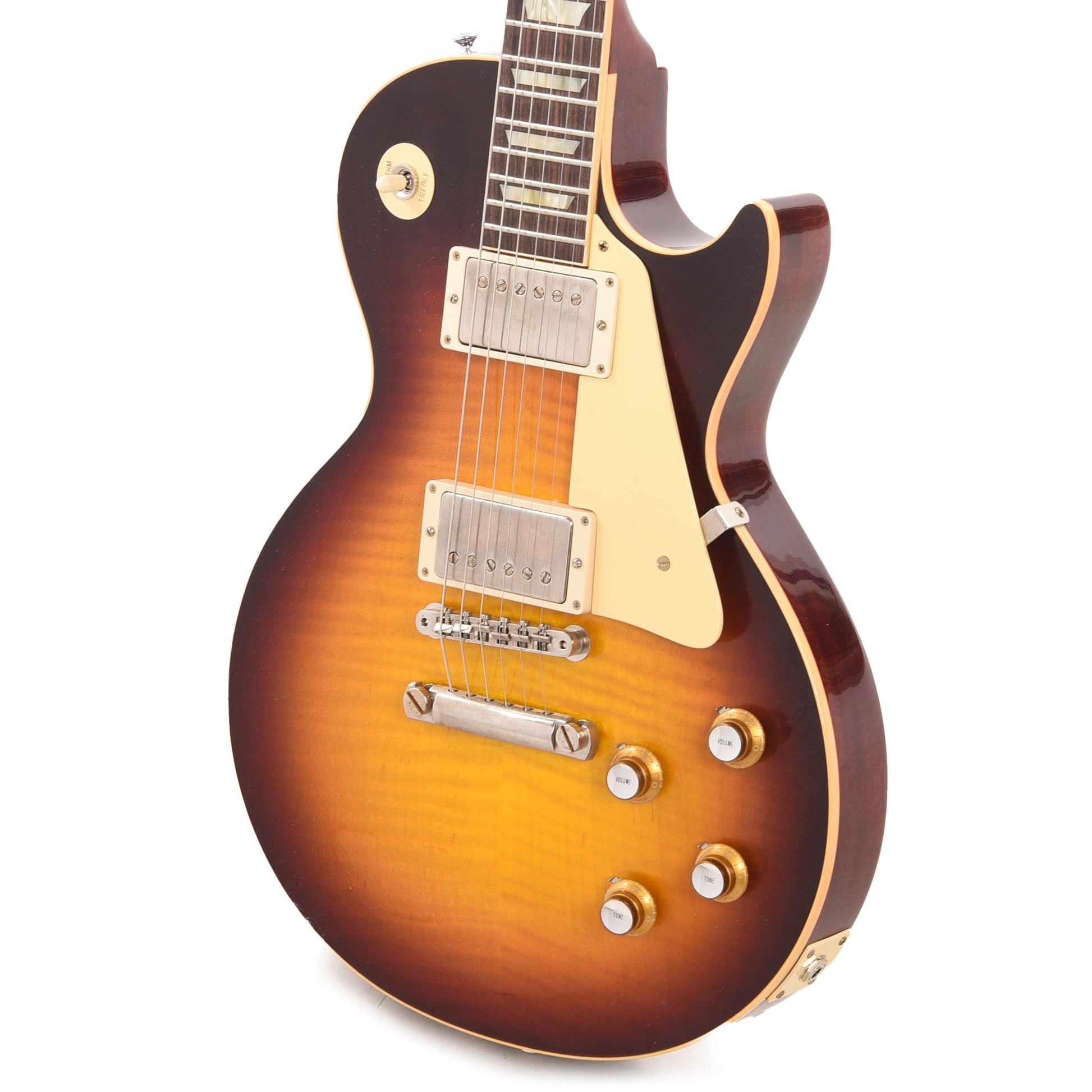 Gibson Custom Shop 1960 Les Paul Standard "CME Spec" Washed Bourbon Burst VOS w/60 V2 Neck Electric Guitars / Solid Body