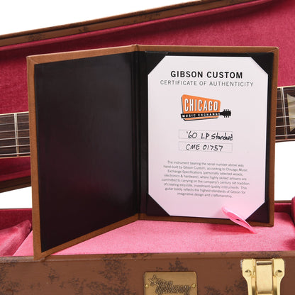 Gibson Custom Shop 1960 Les Paul Standard "CME Spec" Washed Bourbon Burst VOS w/60 V2 Neck Electric Guitars / Solid Body