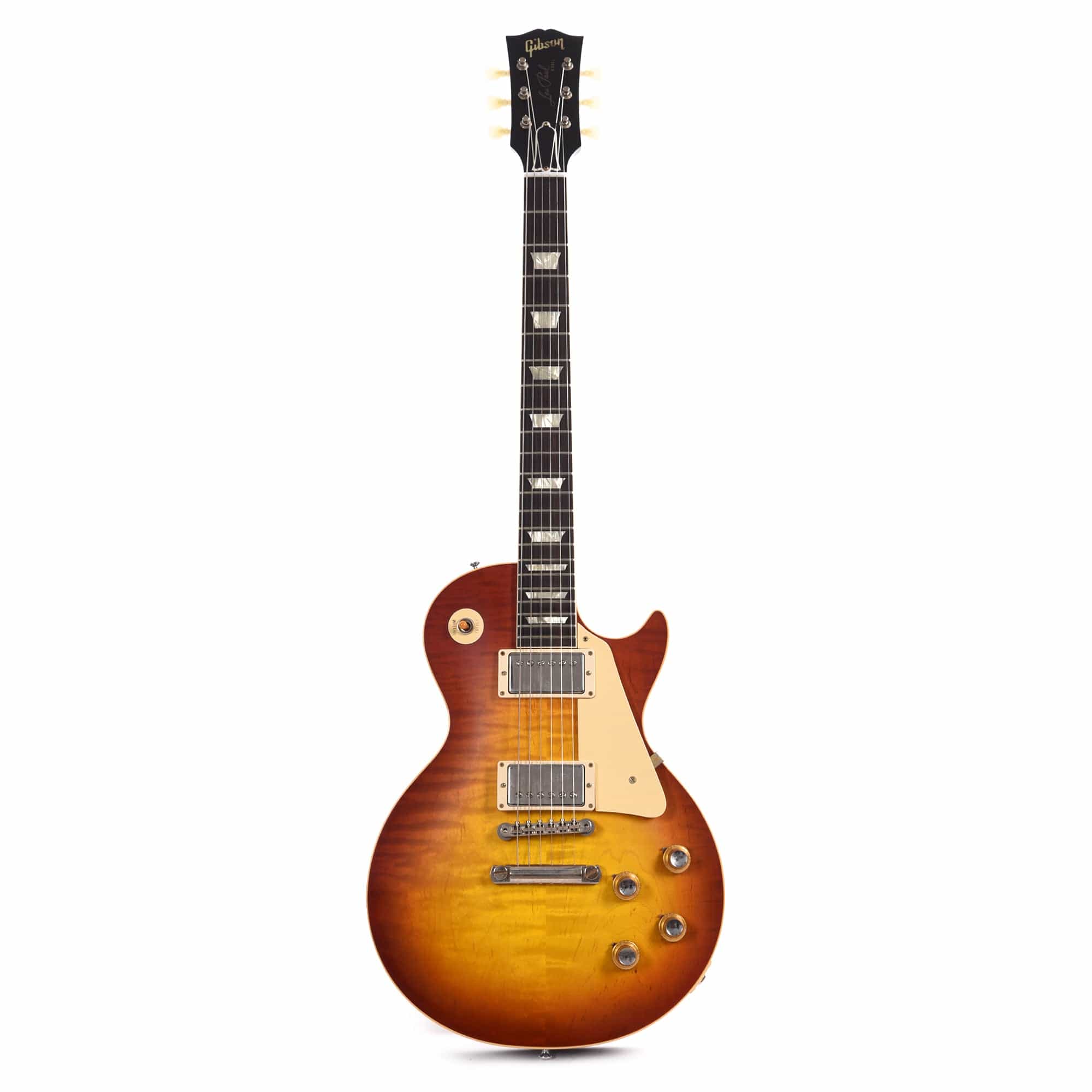 Gibson Custom Shop 1960 Les Paul Standard Reissue Tangerine Burst VOS Electric Guitars / Solid Body