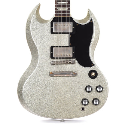 Gibson Custom Shop 1961 SG Standard Reissue "CME Spec" Antique Silver Sparkle VOS Electric Guitars / Solid Body