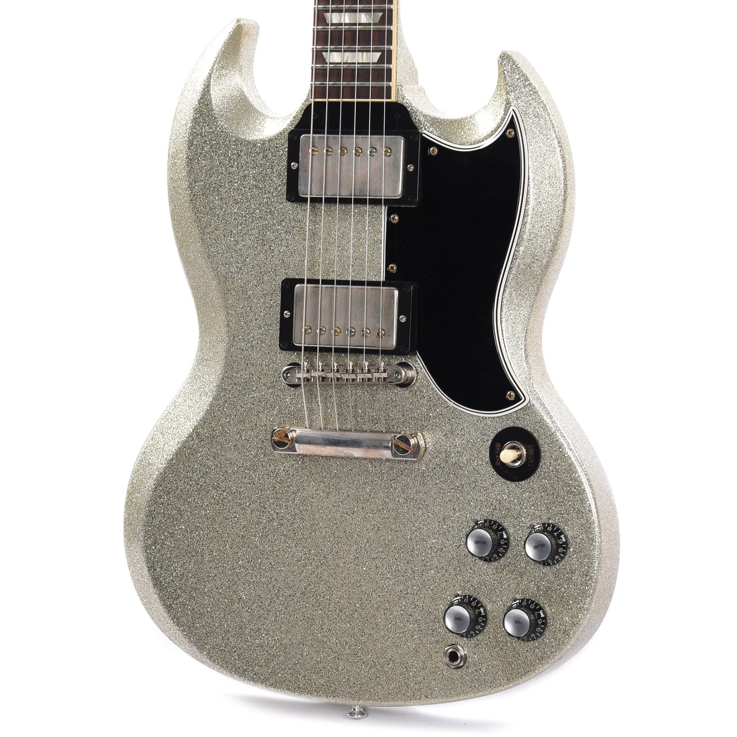 Gibson Custom Shop 1961 SG Standard Reissue "CME Spec" Antique Silver Sparkle VOS Electric Guitars / Solid Body