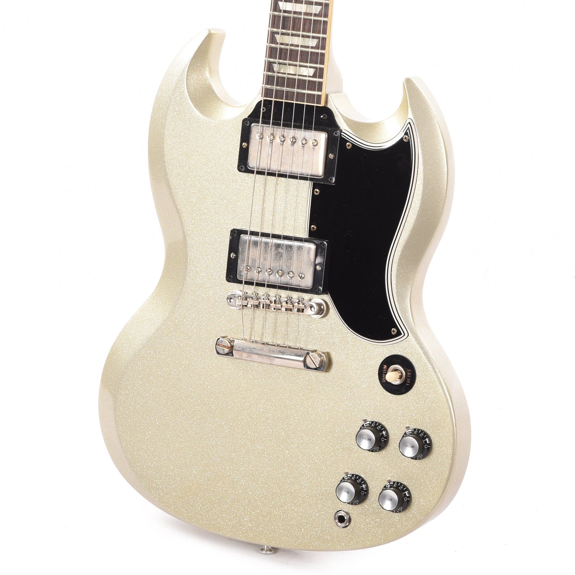 Gibson Custom Shop 1961 SG Standard Reissue "CME Spec" Antique Silver Sparkle VOS Electric Guitars / Solid Body