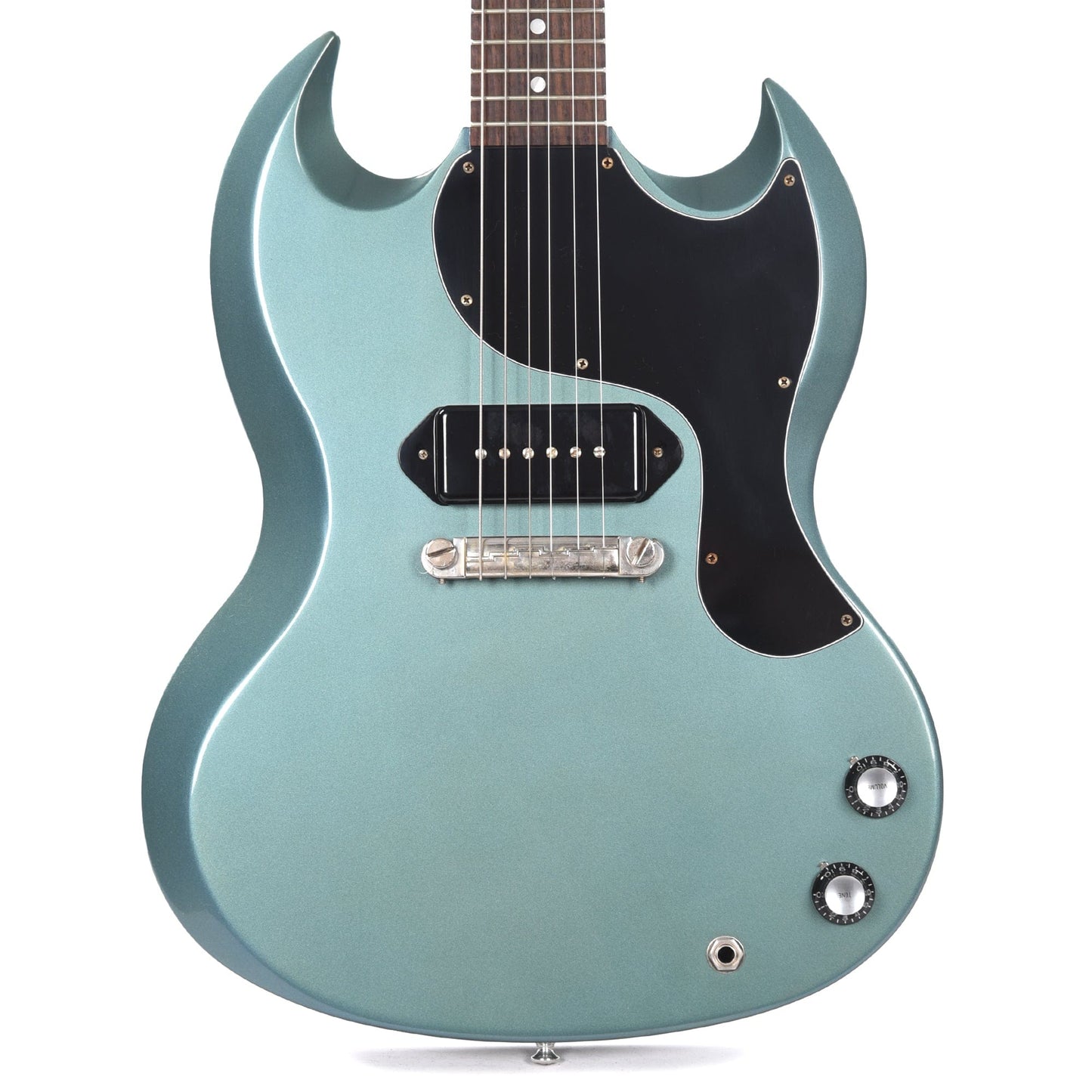 Gibson Custom Shop 1963 SG Junior Reissue Heavy Antique Pelham Blue VOS Electric Guitars / Solid Body