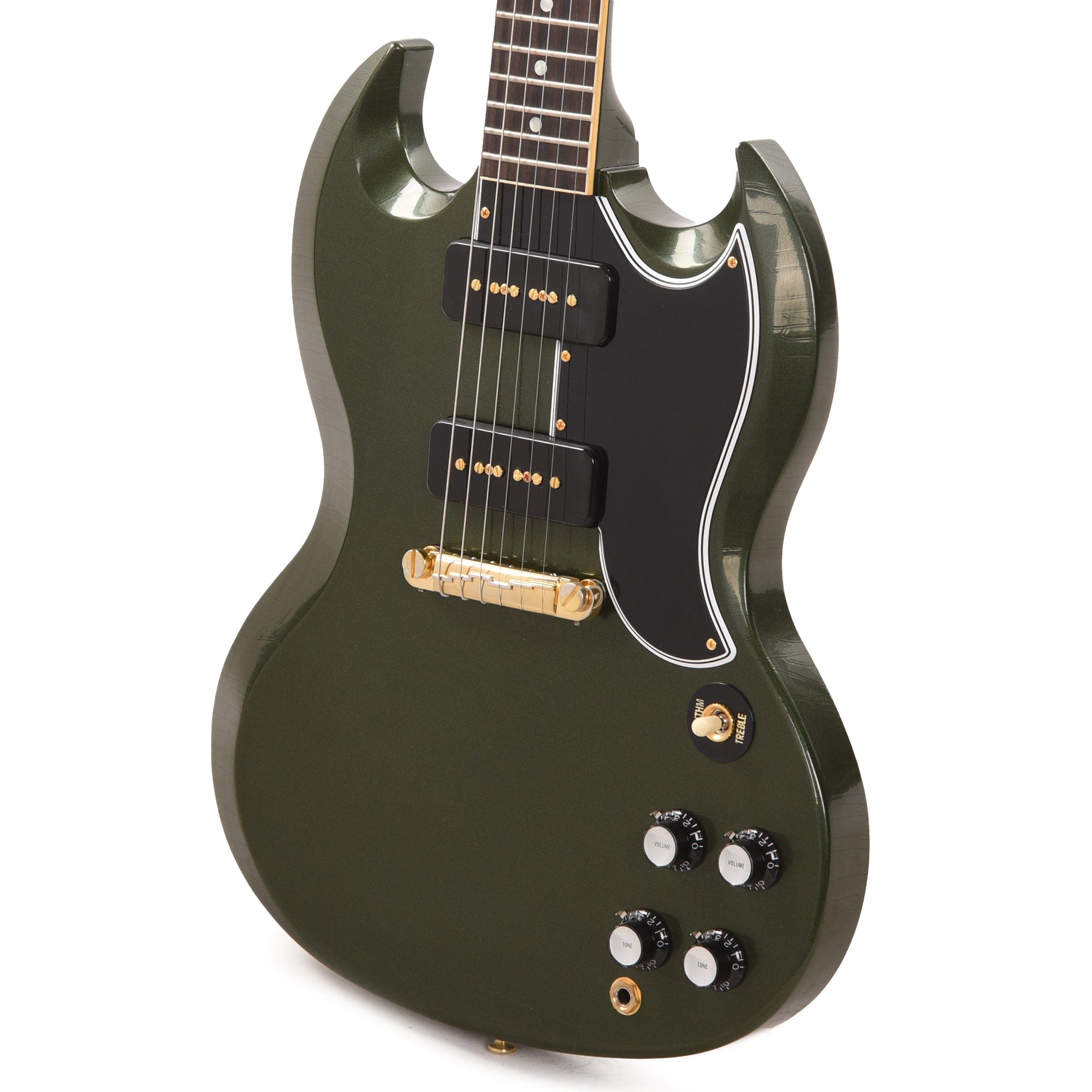 Gibson Custom Shop 1963 SG Special Reissue Antique Caddy Green Murphy Lab Ultra Light Aged Electric Guitars / Solid Body