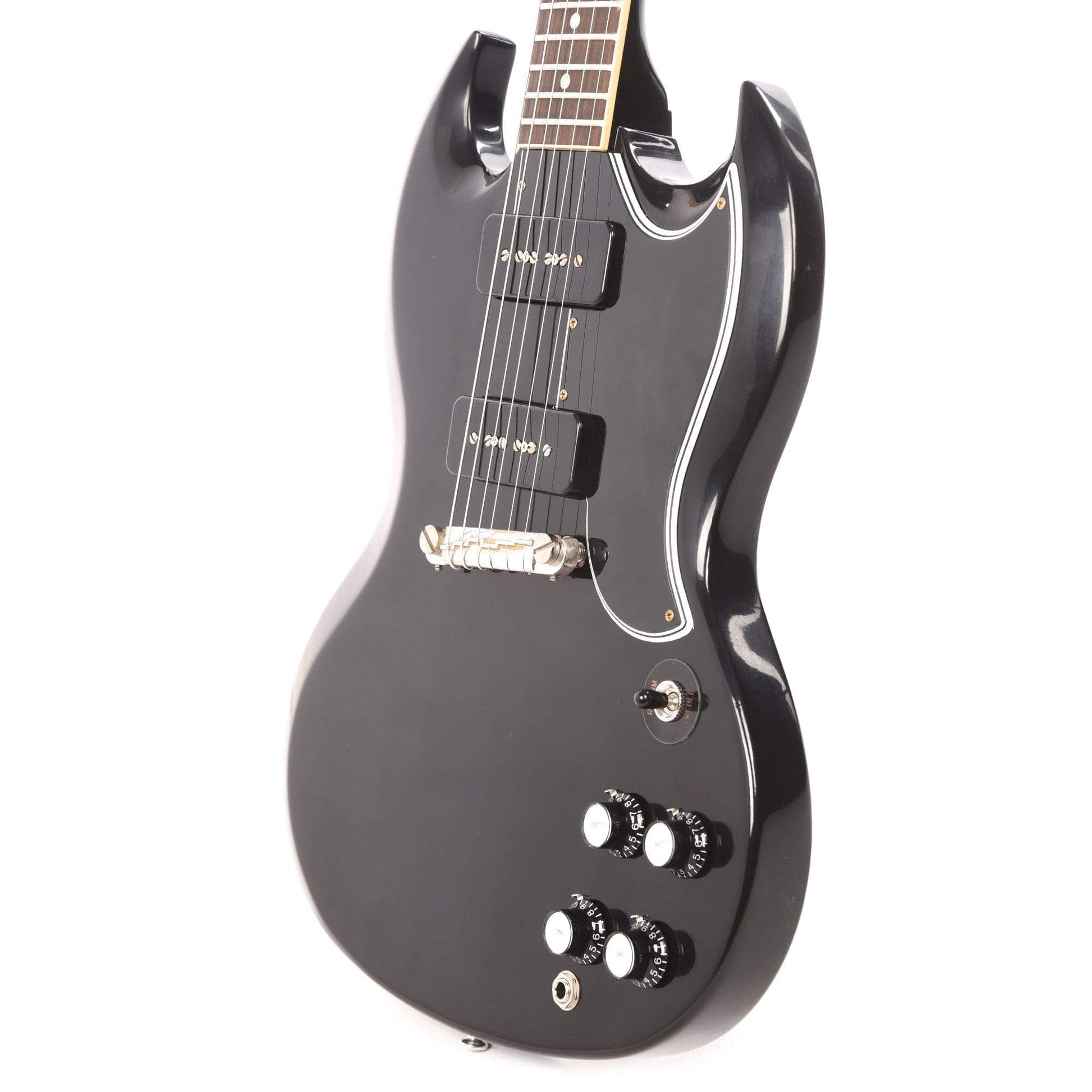 Gibson Custom Shop 1963 SG Special Reissue "CME Spec" Antique Ebony VOS Electric Guitars / Solid Body