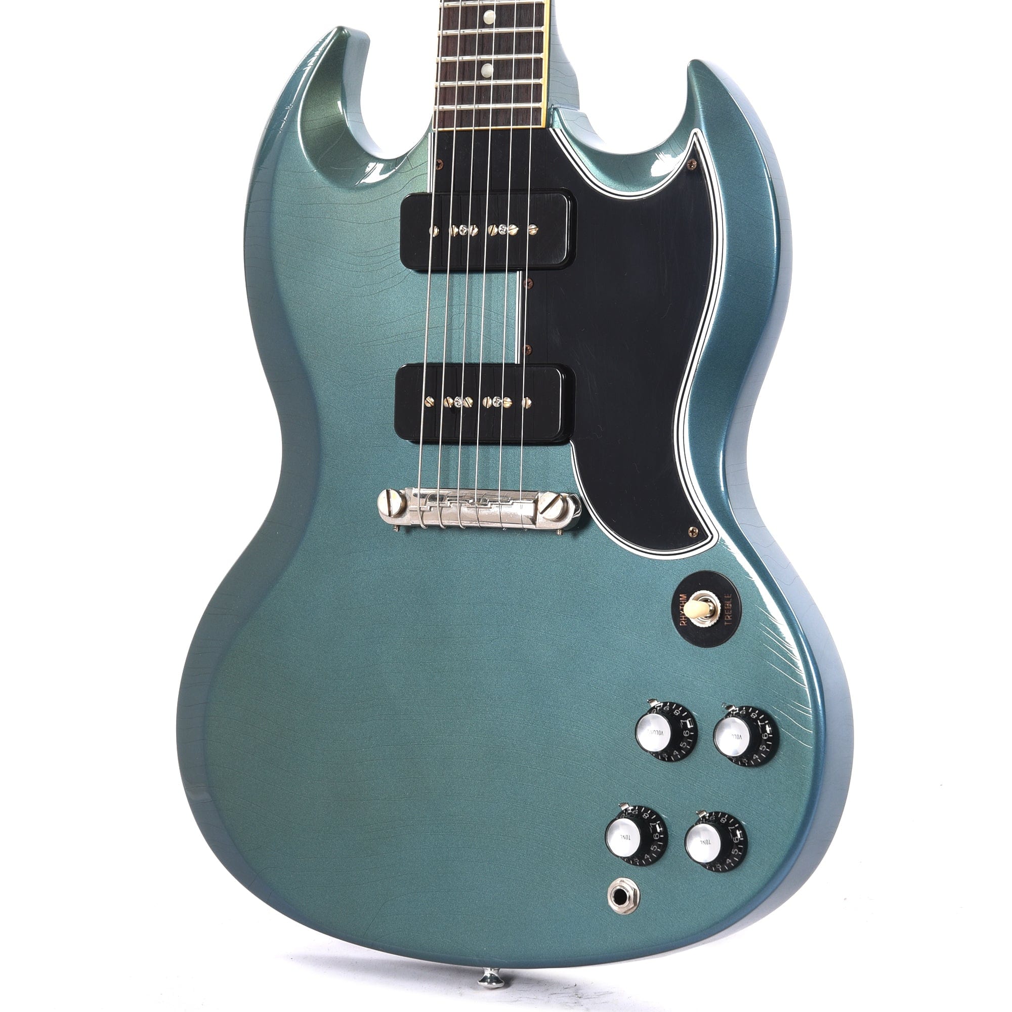 Gibson Custom Shop 1963 SG Special Reissue Heavy Antique Pelham Blue Murphy Lab Ultra Light Aged Electric Guitars / Solid Body