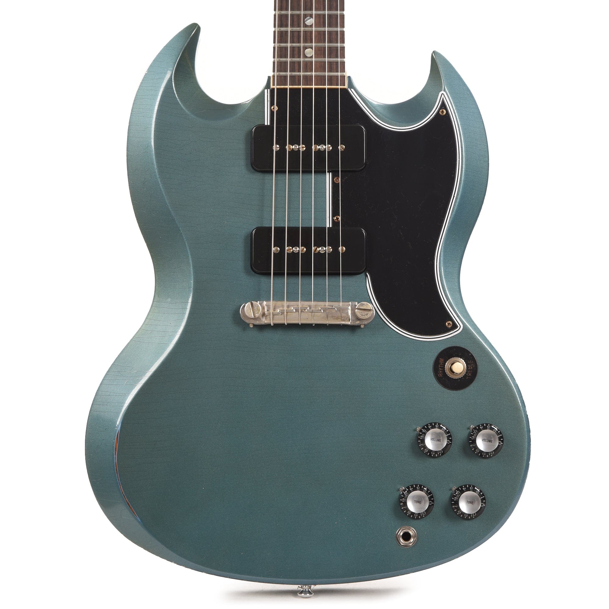 Gibson Custom Shop 1963 SG Special Reissue Heavy Antique Pelham Blue Murphy Lab Ultra Light Aged Electric Guitars / Solid Body