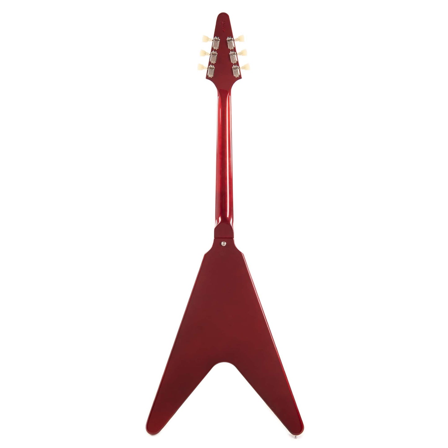 Gibson Custom Shop 1967 Mahogany Flying V Reissue Gloss Red w/Maestro Vibrola Electric Guitars / Solid Body