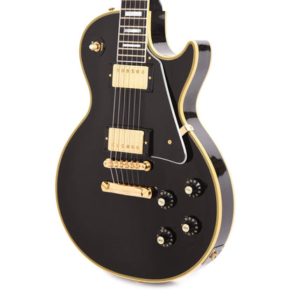 Gibson Custom Shop 1968 Les Paul Custom Reissue Ebony Gloss Electric Guitars / Solid Body