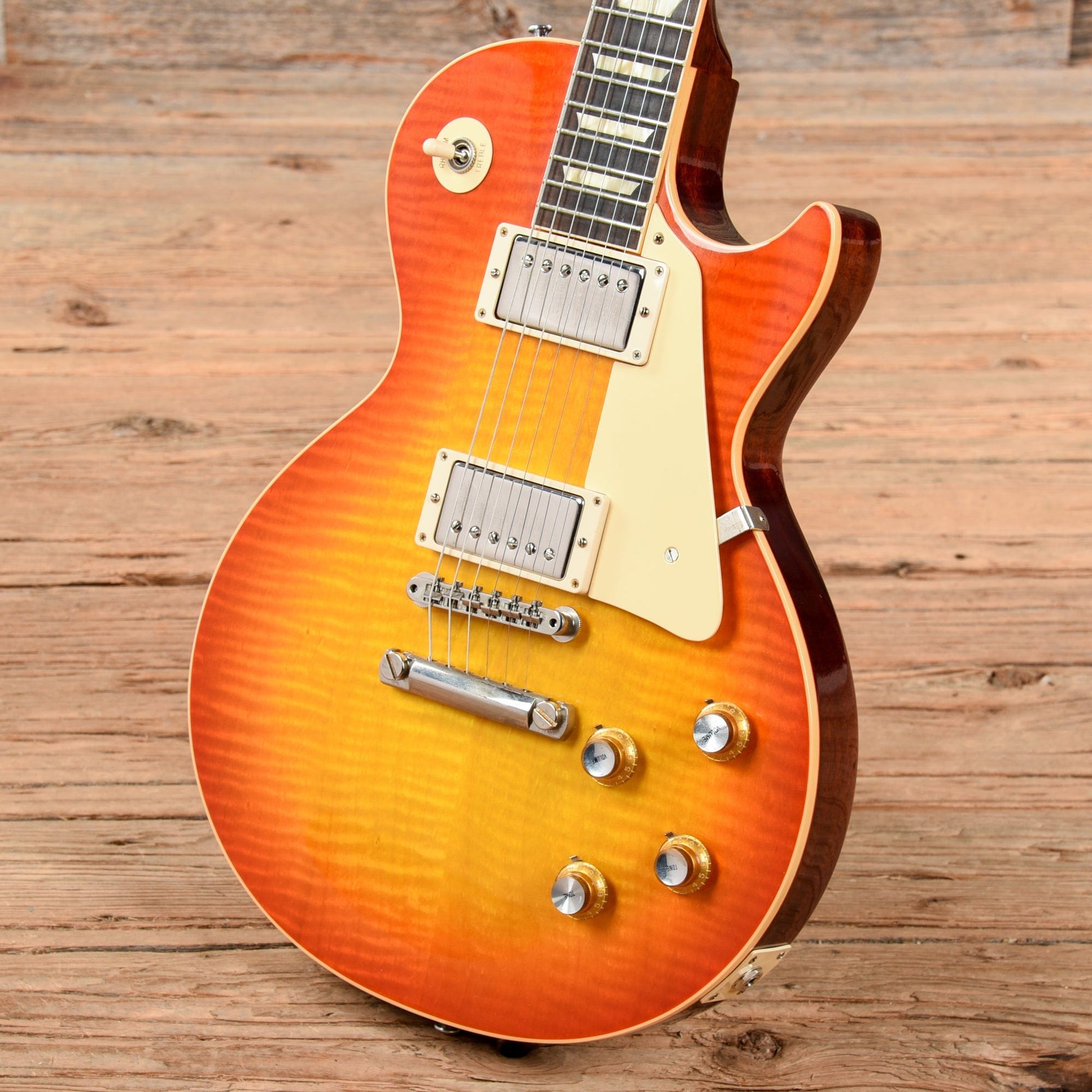 Gibson Custom Shop 60th Anniversary 1960 Les Paul Standard "CME Spec" Orange Lemon Fade VOS w/60 V3 Neck Electric Guitars / Solid Body