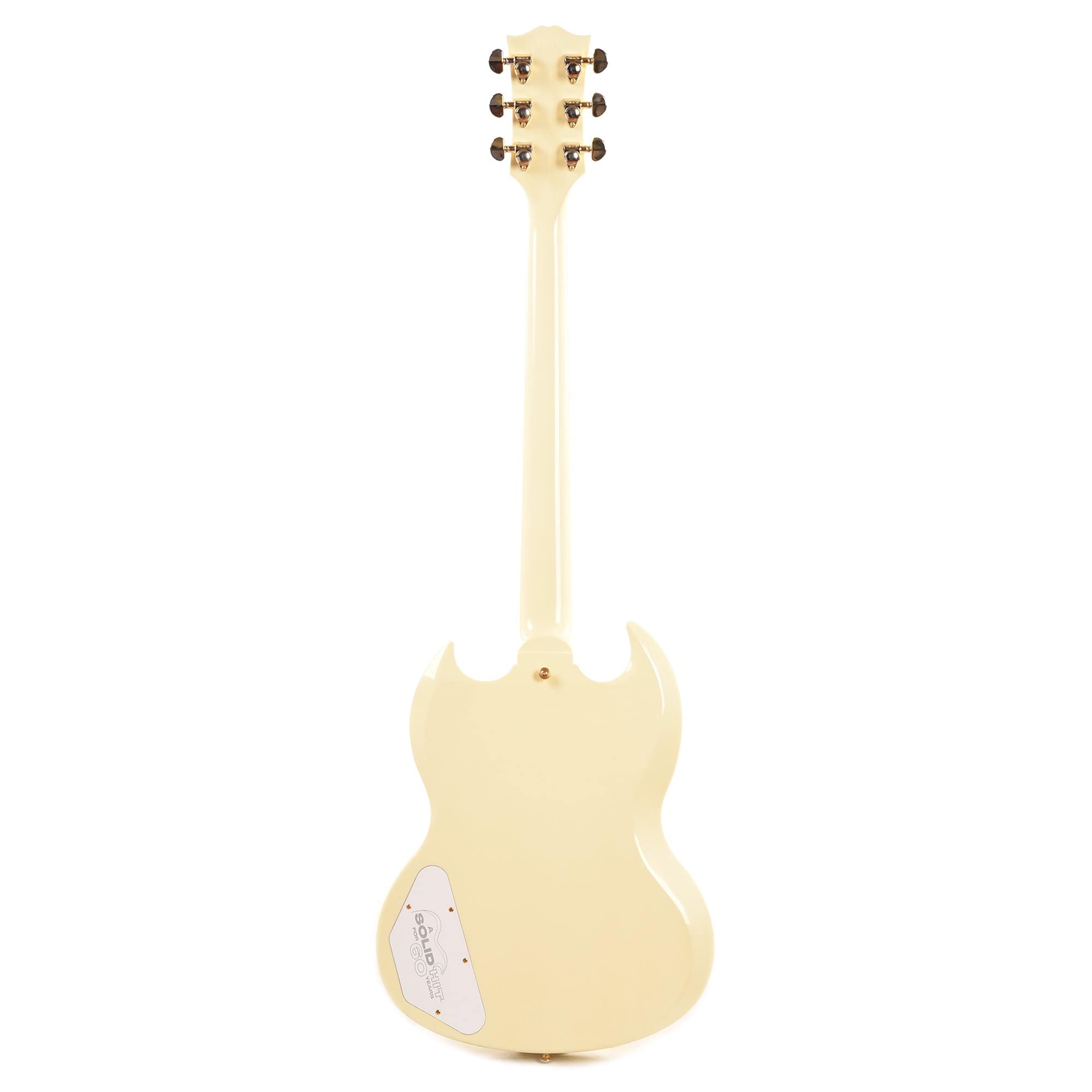 Gibson Custom Shop 60th Anniversary 1961 SG Les Paul Custom Classic White VOS w/Sideway Vibrola Electric Guitars / Solid Body