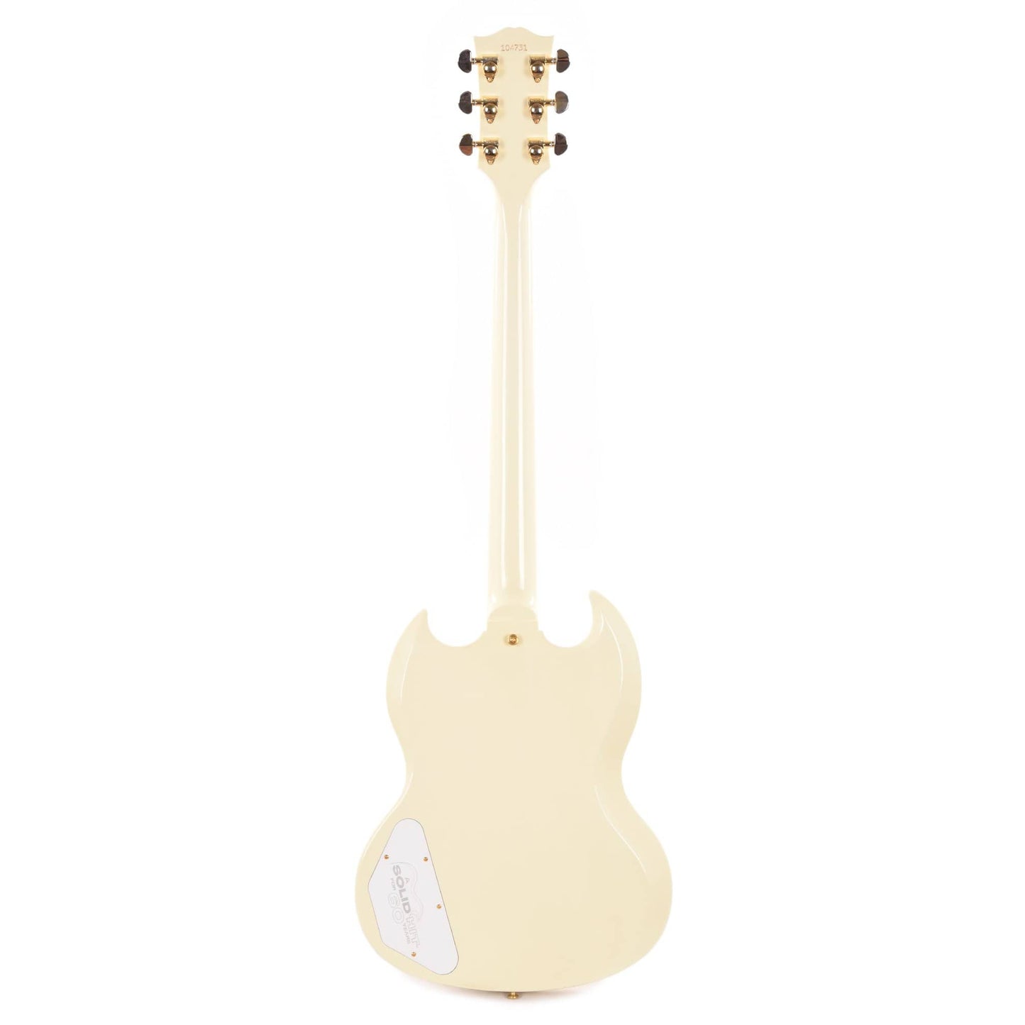 Gibson Custom Shop 60th Anniversary 1961 SG Les Paul Custom Classic White VOS w/Sideway Vibrola Electric Guitars / Solid Body