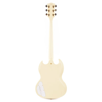 Gibson Custom Shop 60th Anniversary 1961 SG Les Paul Custom Classic White VOS w/Sideway Vibrola Electric Guitars / Solid Body