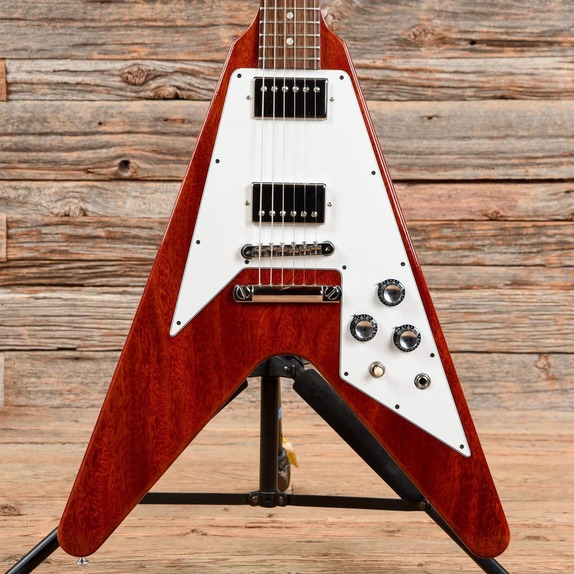 Gibson Custom Shop '67 Mahogany Flying V Reissue Cherry 2017 Electric Guitars / Solid Body