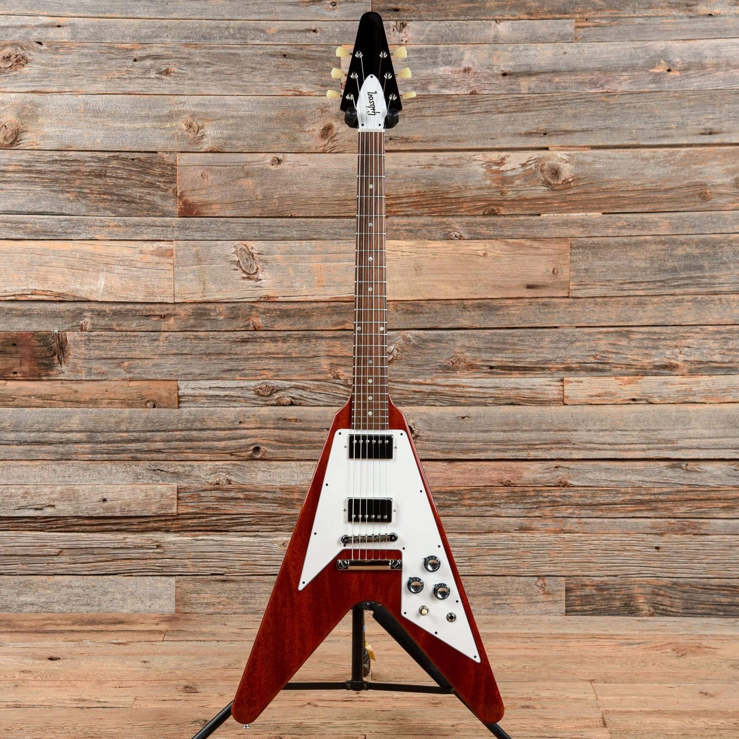 Gibson Custom Shop '67 Mahogany Flying V Reissue Cherry 2017 Electric Guitars / Solid Body