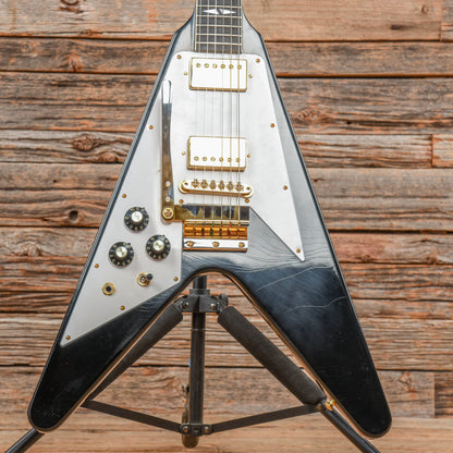 Gibson Custom Shop '69 Jimi Hendrix Flying V Black 2020 LEFTY Electric Guitars / Solid Body