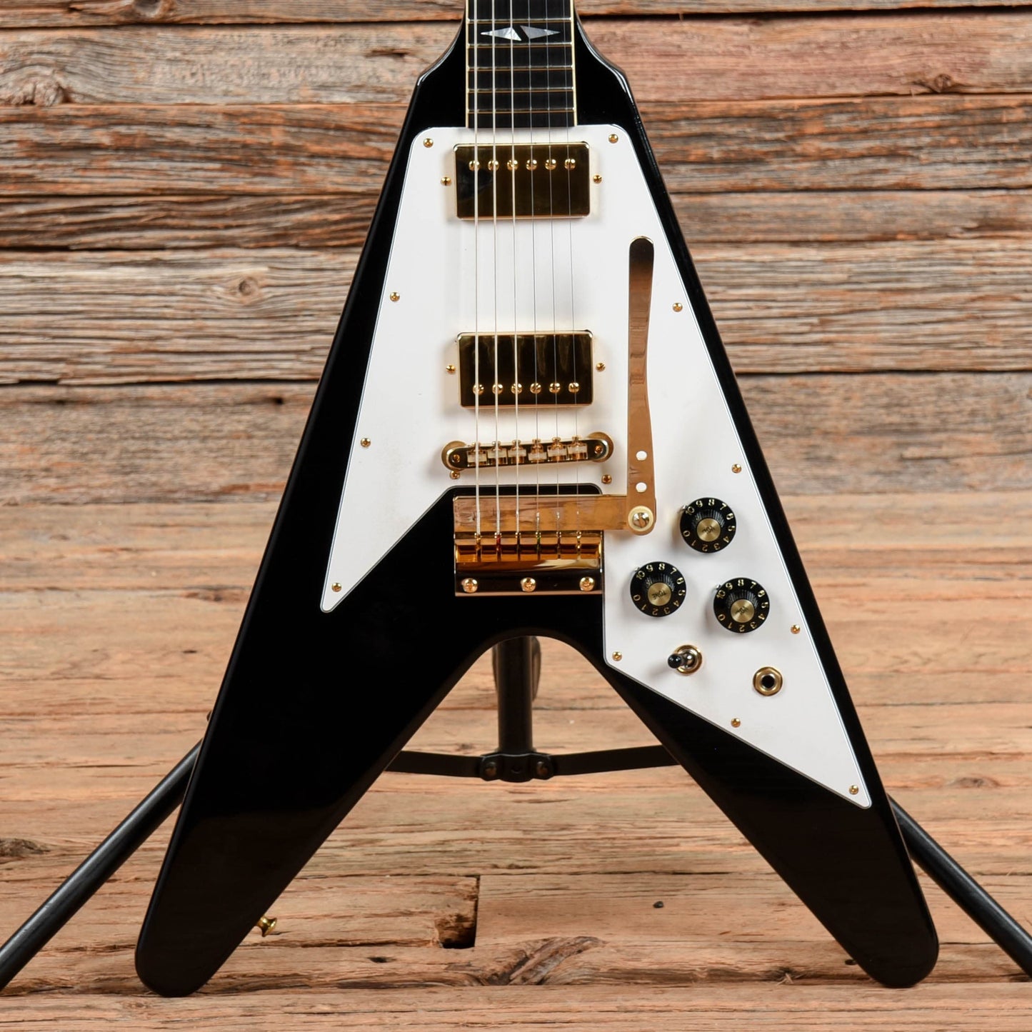 Gibson Custom Shop '69 Jimi Hendrix Flying V Black 2020 Electric Guitars / Solid Body