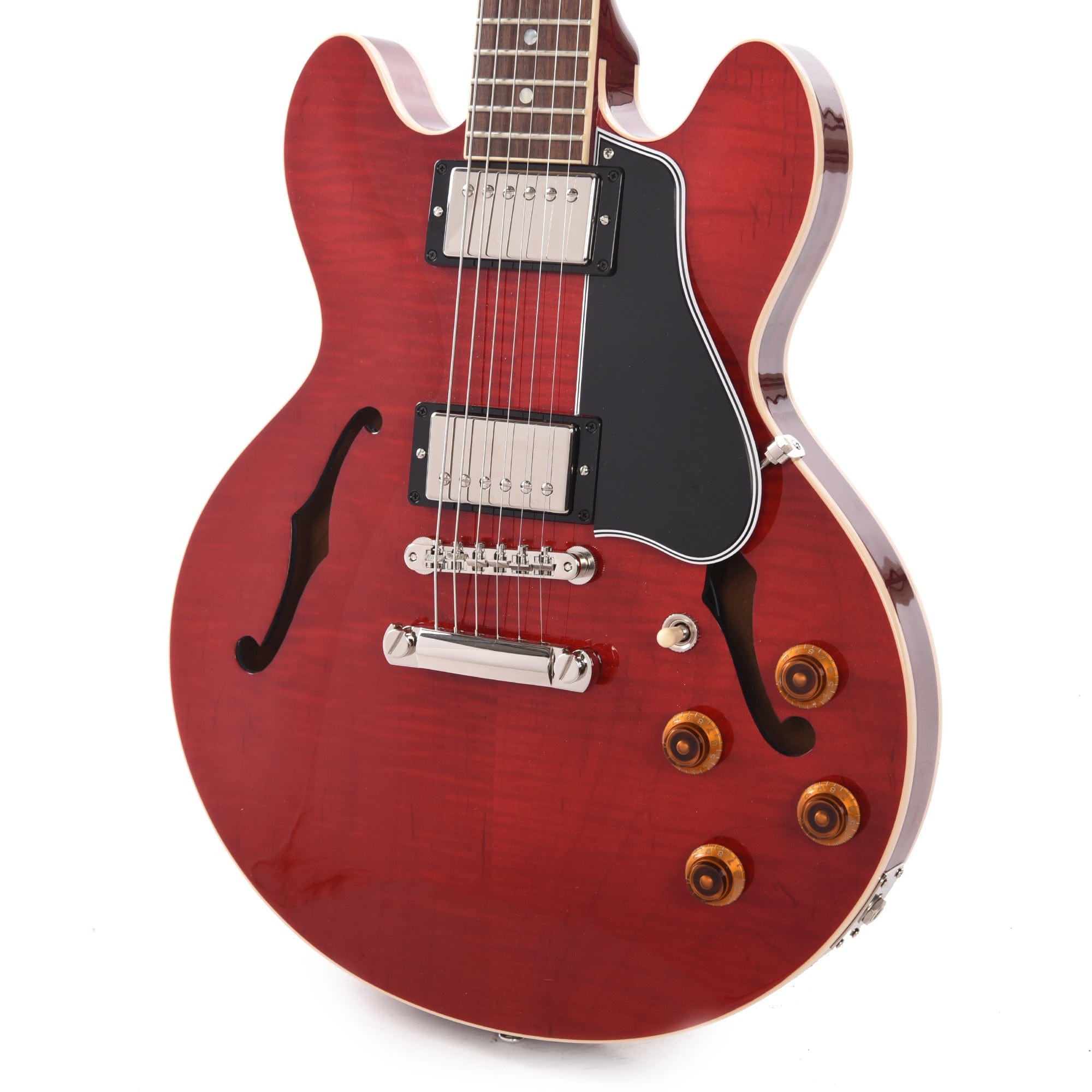 Gibson Custom Shop CS-336 Figured Top Faded Cherry Gloss – Chicago Music  Exchange