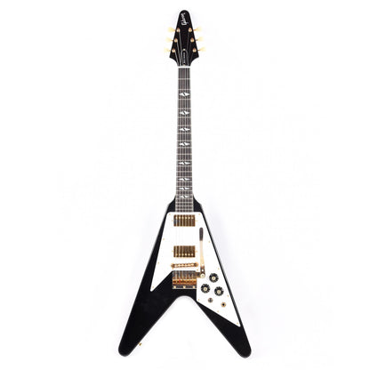 Gibson Custom Shop Jimi Hendrix 1969 Flying V Aged Ebony Electric Guitars / Solid Body