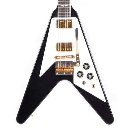 Gibson Custom Shop Jimi Hendrix 1969 Flying V Aged Ebony Electric Guitars / Solid Body