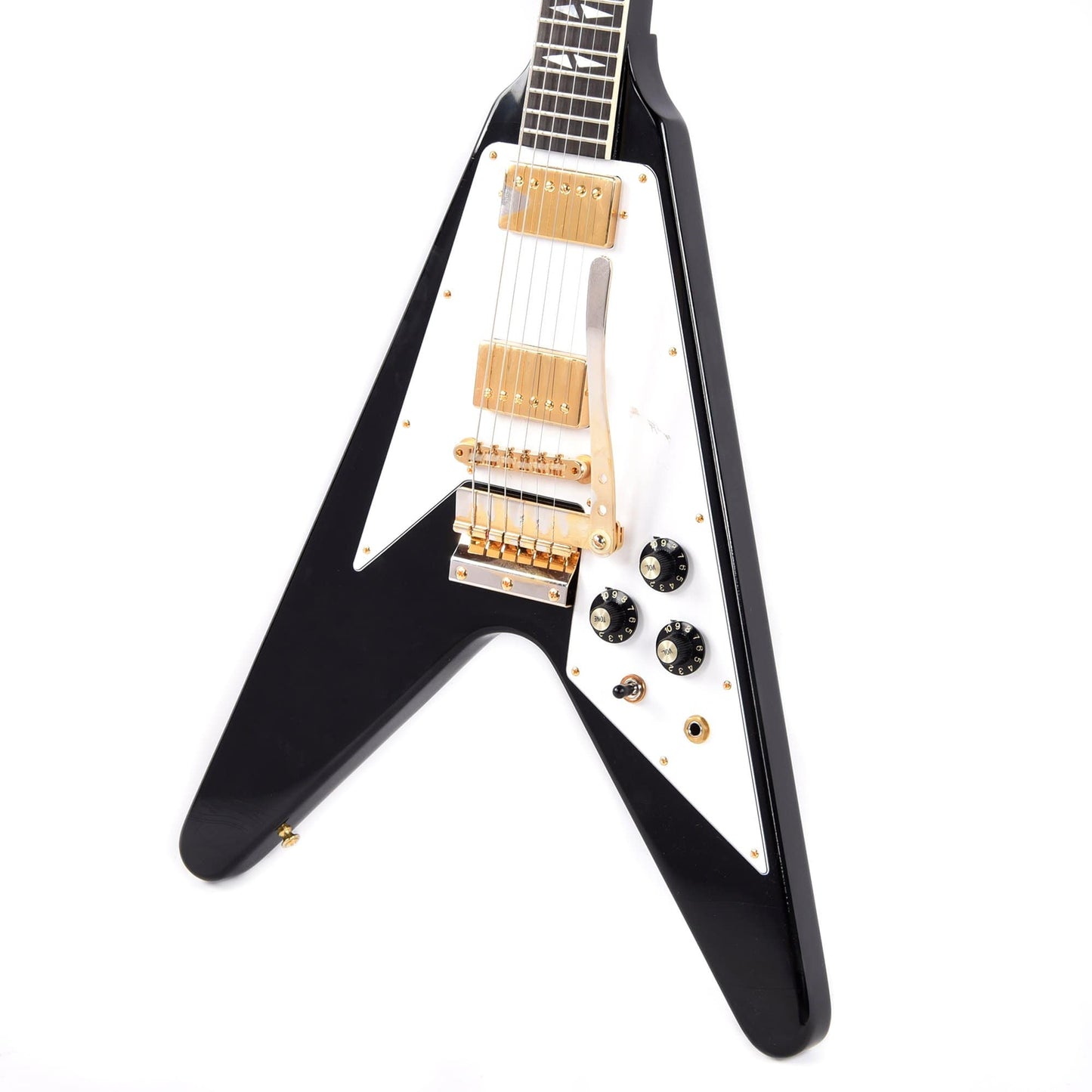 Gibson Custom Shop Jimi Hendrix 1969 Flying V Aged Ebony Electric Guitars / Solid Body