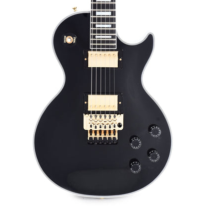 Gibson Custom Shop Les Paul Axcess Custom Ebony Gloss w/Floyd Rose Electric Guitars / Solid Body