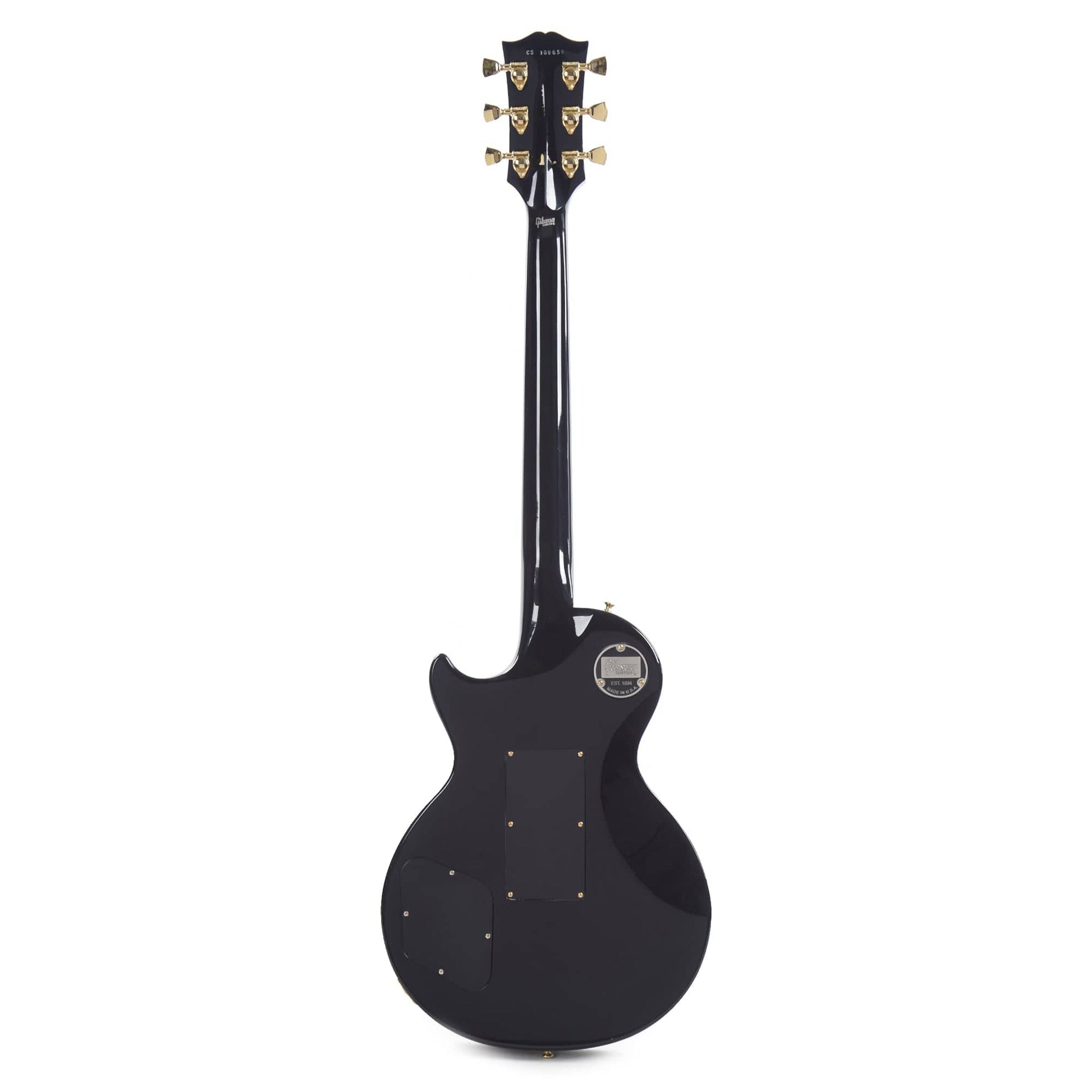 Gibson Custom Shop Les Paul Axcess Custom Ebony Gloss w/Floyd Rose Electric Guitars / Solid Body