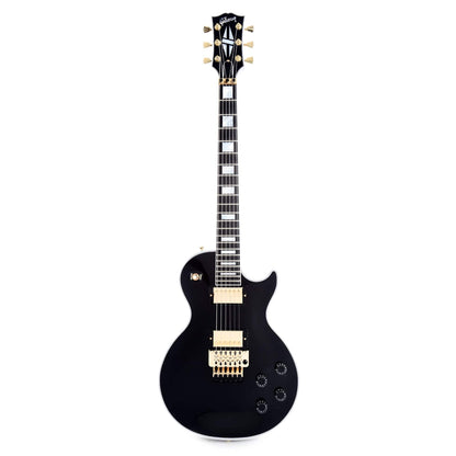 Gibson Custom Shop Les Paul Axcess Custom Ebony Gloss w/Floyd Rose Electric Guitars / Solid Body