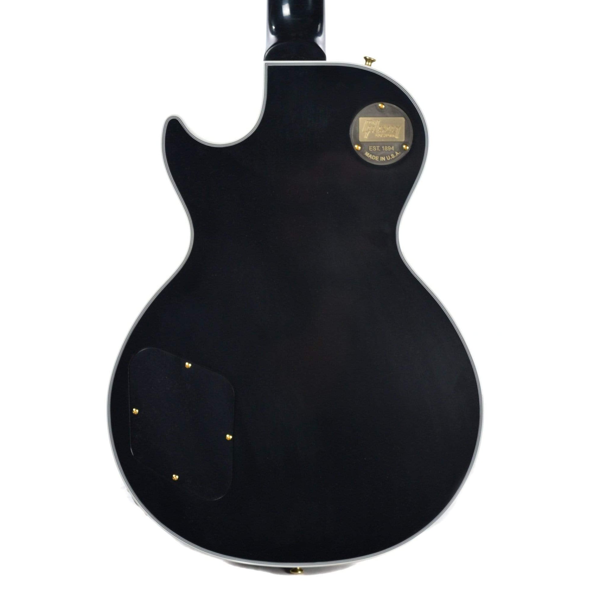 Gibson Custom Shop Les Paul Custom Ebony VOS GH w/Ebony Fingerboard Electric Guitars / Solid Body