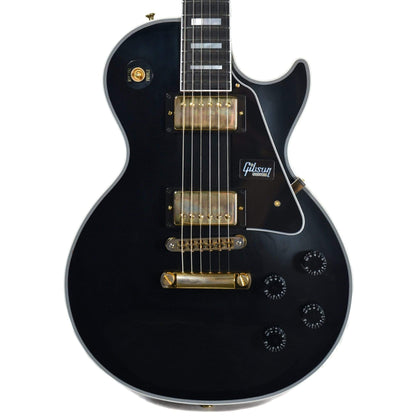 Gibson Custom Shop Les Paul Custom Ebony VOS GH w/Ebony Fingerboard Electric Guitars / Solid Body