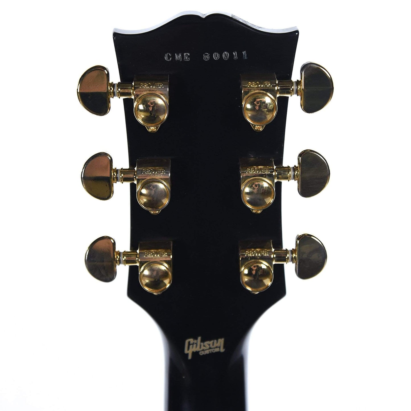 Gibson Custom Shop Les Paul Custom Ebony VOS GH w/Ebony Fingerboard Electric Guitars / Solid Body