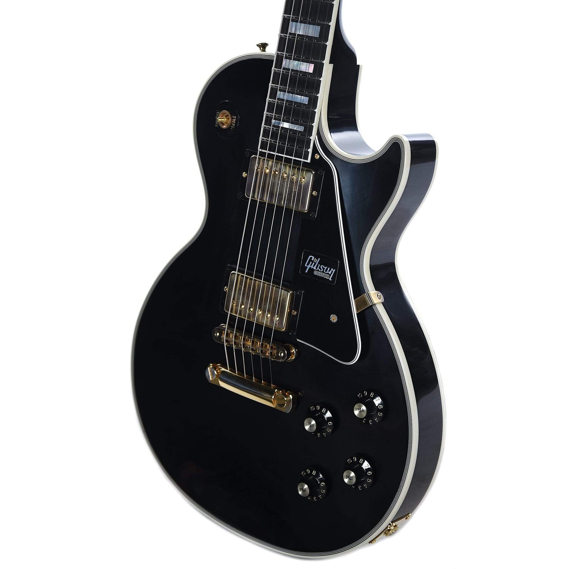 Gibson Custom Shop Les Paul Custom Ebony VOS GH w/Ebony Fingerboard Electric Guitars / Solid Body