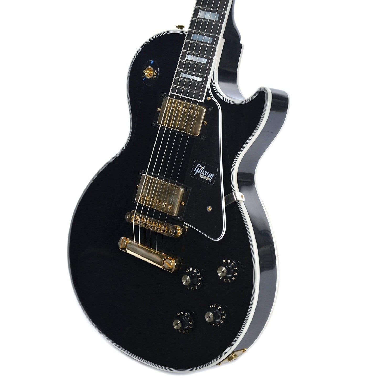 Gibson Custom Shop Les Paul Custom Ebony VOS w/Ebony Fingerboard Electric Guitars / Solid Body