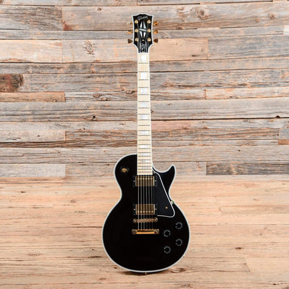 Gibson Custom Shop Les Paul Custom w/Maple Fretboard Ebony 2012 Electric Guitars / Solid Body