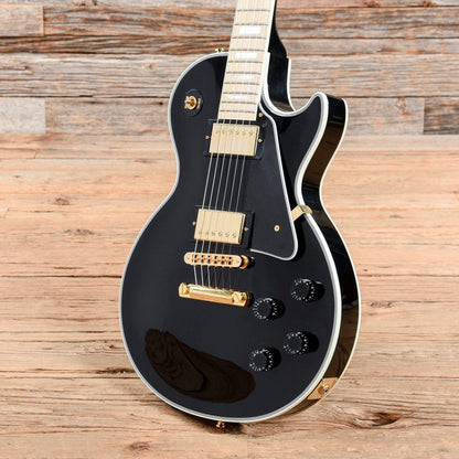 Gibson Custom Shop Les Paul Custom w/Maple Fretboard Ebony 2012 Electric Guitars / Solid Body