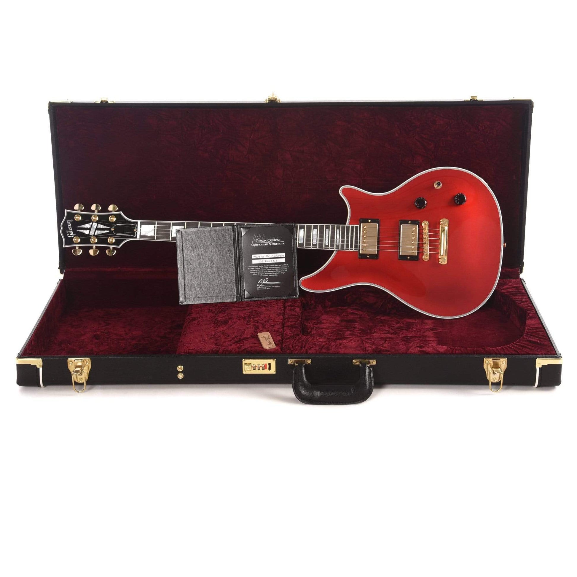 Gibson Custom Shop Modern Double Cut Custom Candy Apple Red Electric Guitars / Solid Body