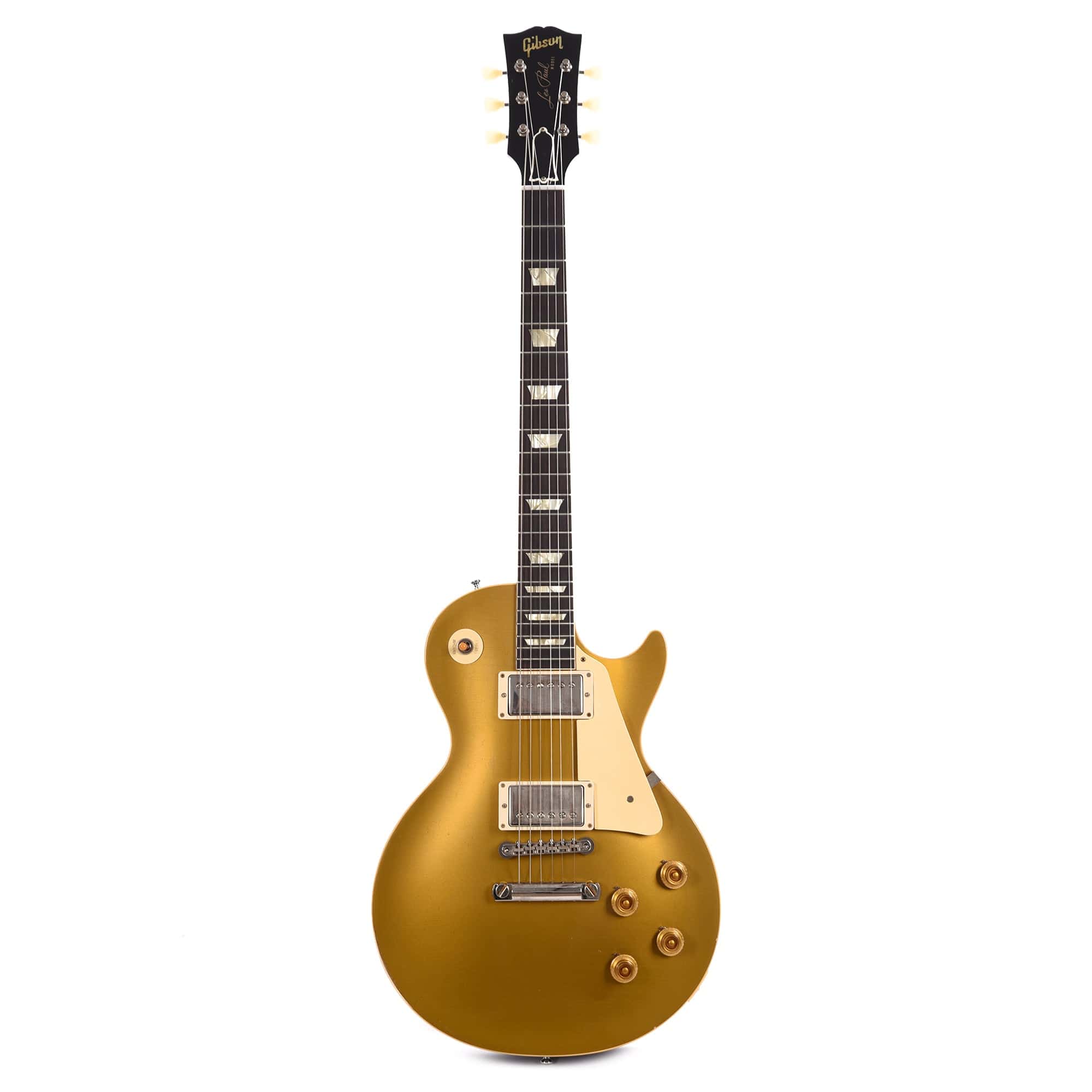 Gibson Custom Shop Murphy Lab 1957 Les Paul Goldtop Darkback Reissue Double Gold Light Aged Electric Guitars / Solid Body