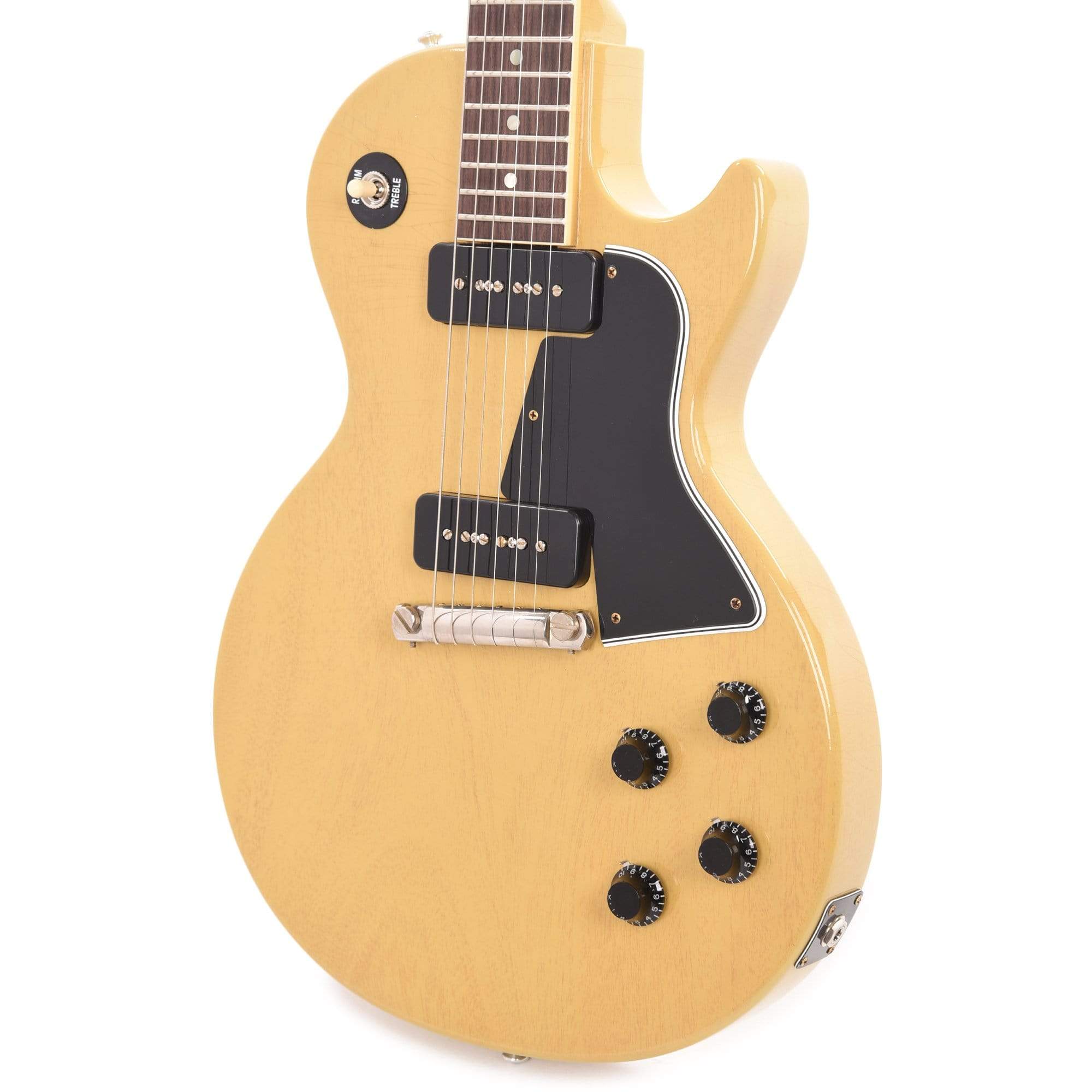 Gibson Custom Shop Murphy Lab 1957 Les Paul Special Single Cut Reissue TV Yellow Ultra Light Aged Electric Guitars / Solid Body