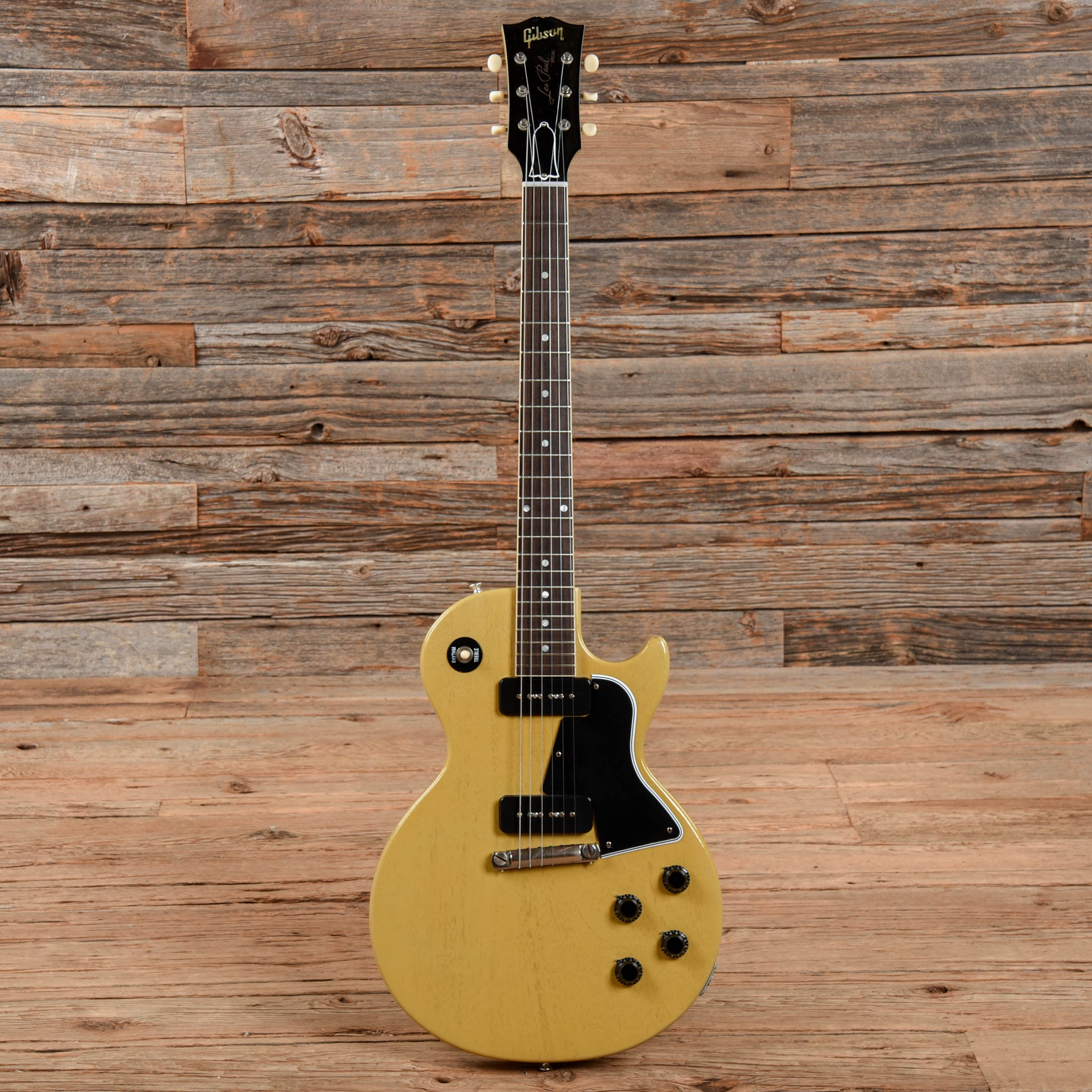 Gibson Custom Shop Murphy Lab 1957 Les Paul Special Single Cut Reissue TV Yellow Ultra Light Aged Electric Guitars / Solid Body