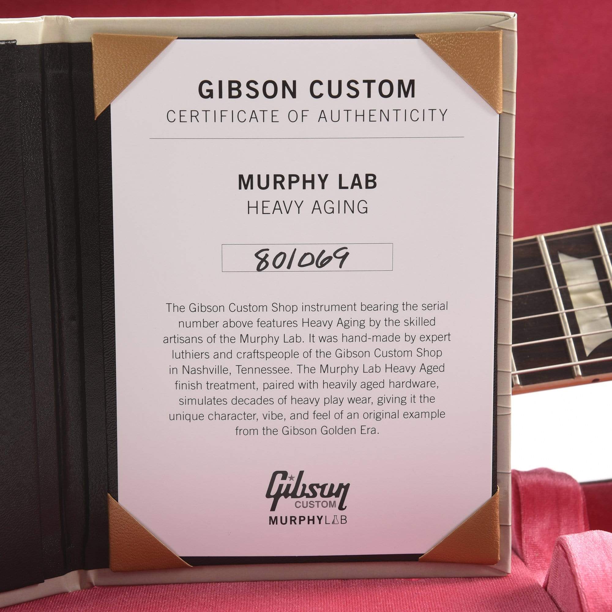 Gibson Custom Shop Murphy Lab 1958 Les Paul Standard Reissue Lemon Burst Heavy Aged Electric Guitars / Solid Body