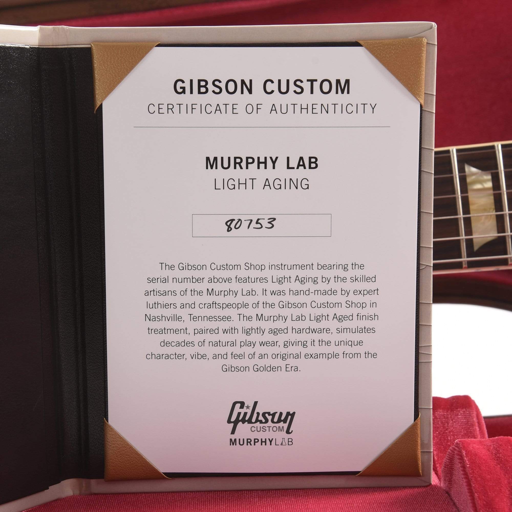 Gibson Custom Shop Murphy Lab 1958 Les Paul Standard Reissue Lemon Burst Light Aged Electric Guitars / Solid Body