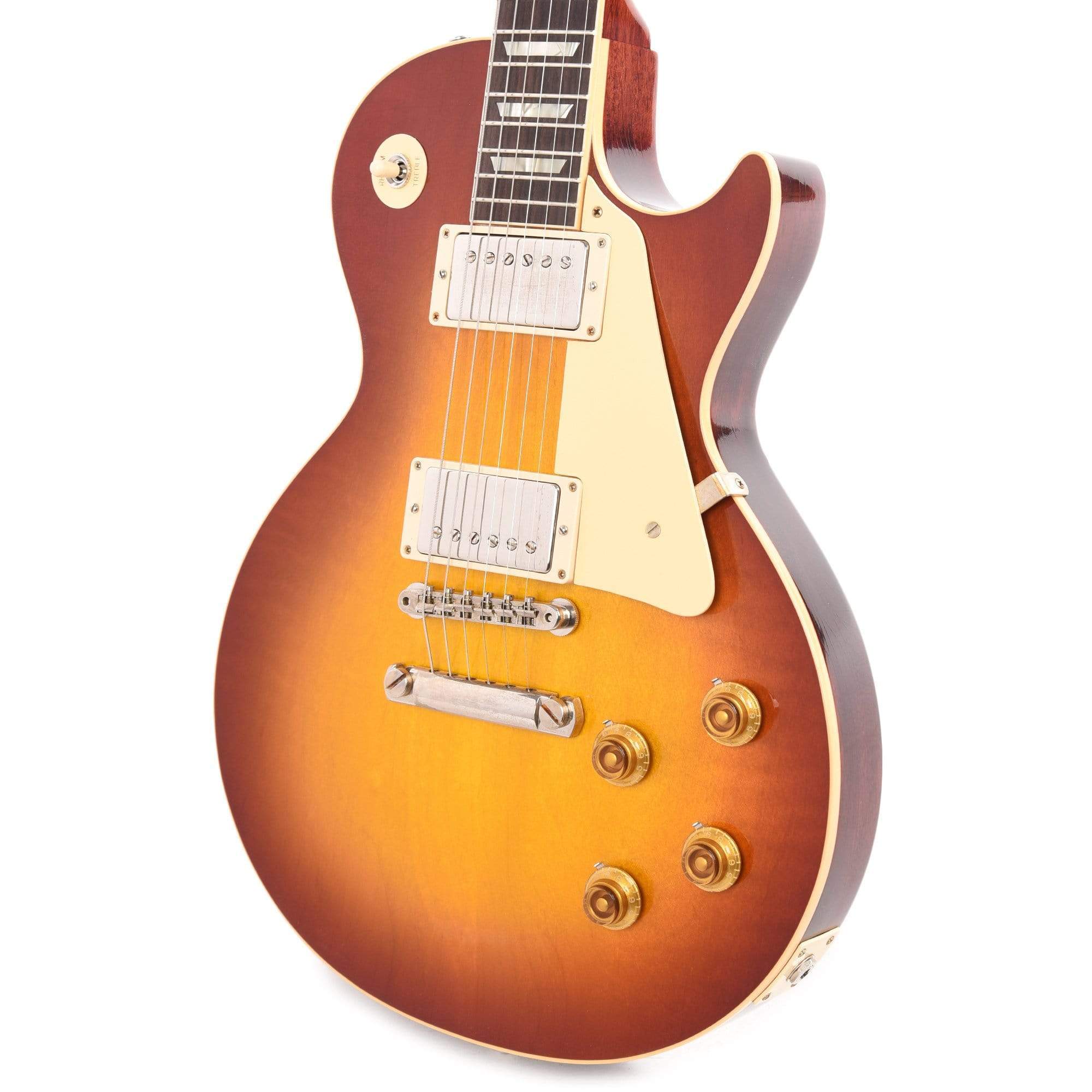 Gibson Custom Shop Murphy Lab 1958 Les Paul Standard Reissue Washed Cherry Sunburst Ultra Light Aged Electric Guitars / Solid Body