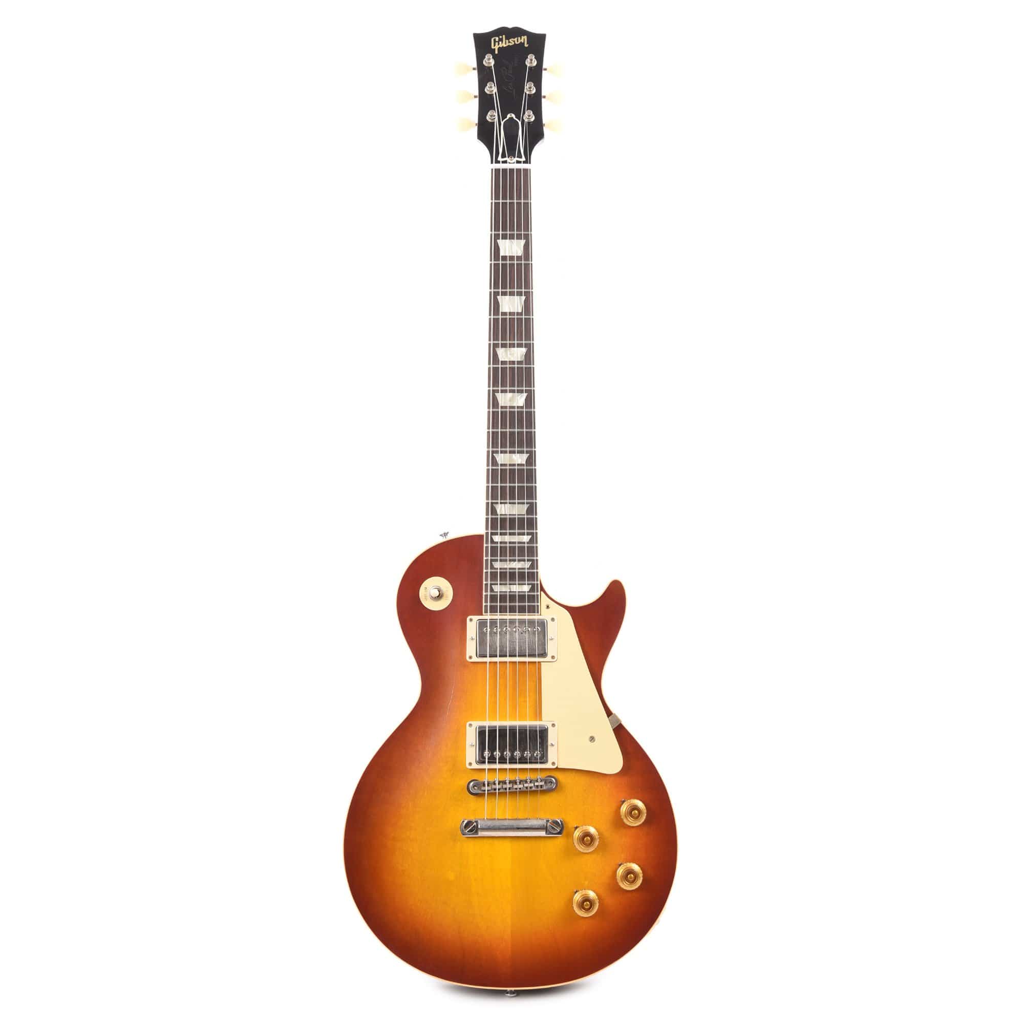 Gibson Custom Shop Murphy Lab 1958 Les Paul Standard Reissue Washed Cherry Sunburst Ultra Light Aged Electric Guitars / Solid Body