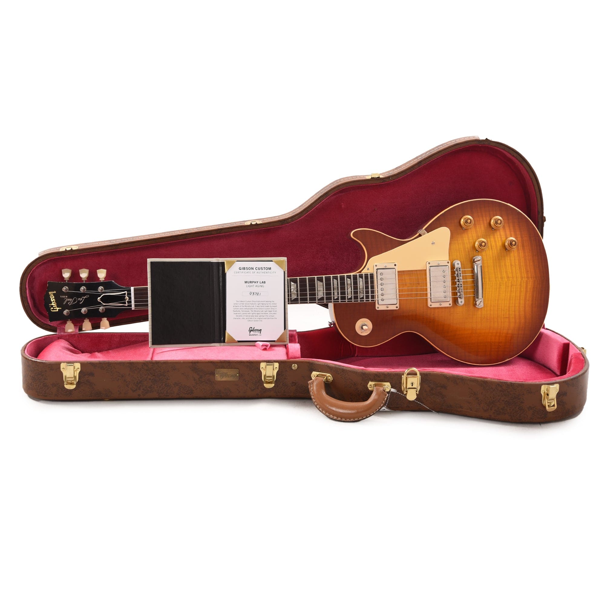 Gibson Custom Shop Murphy Lab 1959 Les Paul Standard Reissue Cherry Teaburst Light Aged Electric Guitars / Solid Body