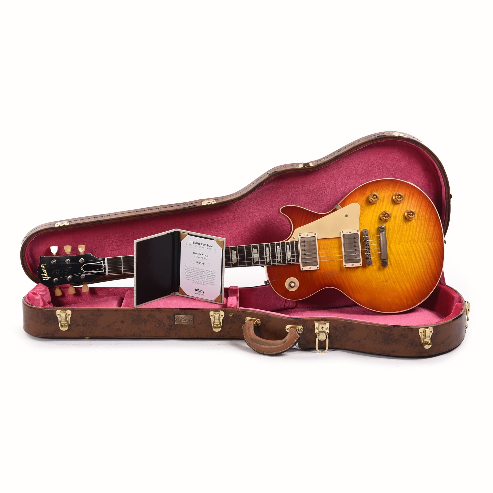 Gibson Custom Shop Murphy Lab 1959 Les Paul Standard Reissue Slow Iced Tea Fade Heavy Aged Electric Guitars / Solid Body